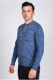LİGH BLUE COLOR CREW- NECK SWEATHER