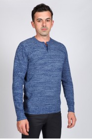LİGH BLUE COLOR CREW- NECK SWEATHER