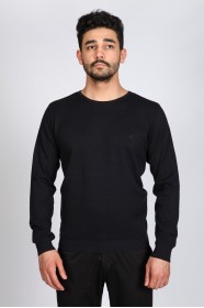 NAVY BLUE COLOR CREW- NECK SWEATHER