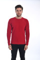 RED COLOR CREW- NECK SWEATHER