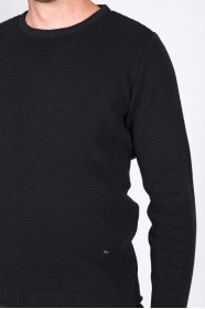 NAVY BLUE COLOR CREW- NECK SWEATHER