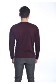 ﻿﻿ Yün Comfort Bisiklet Yaka Ortabordo