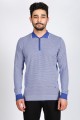 LIGHT WHITE COLOR COTTON ZİP-NECK SWEATHER